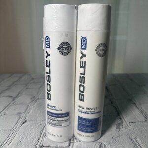 Bosley MD Bos Revive Nourishing Shampoo & Conditioner Volume No Color 10oz Duo
